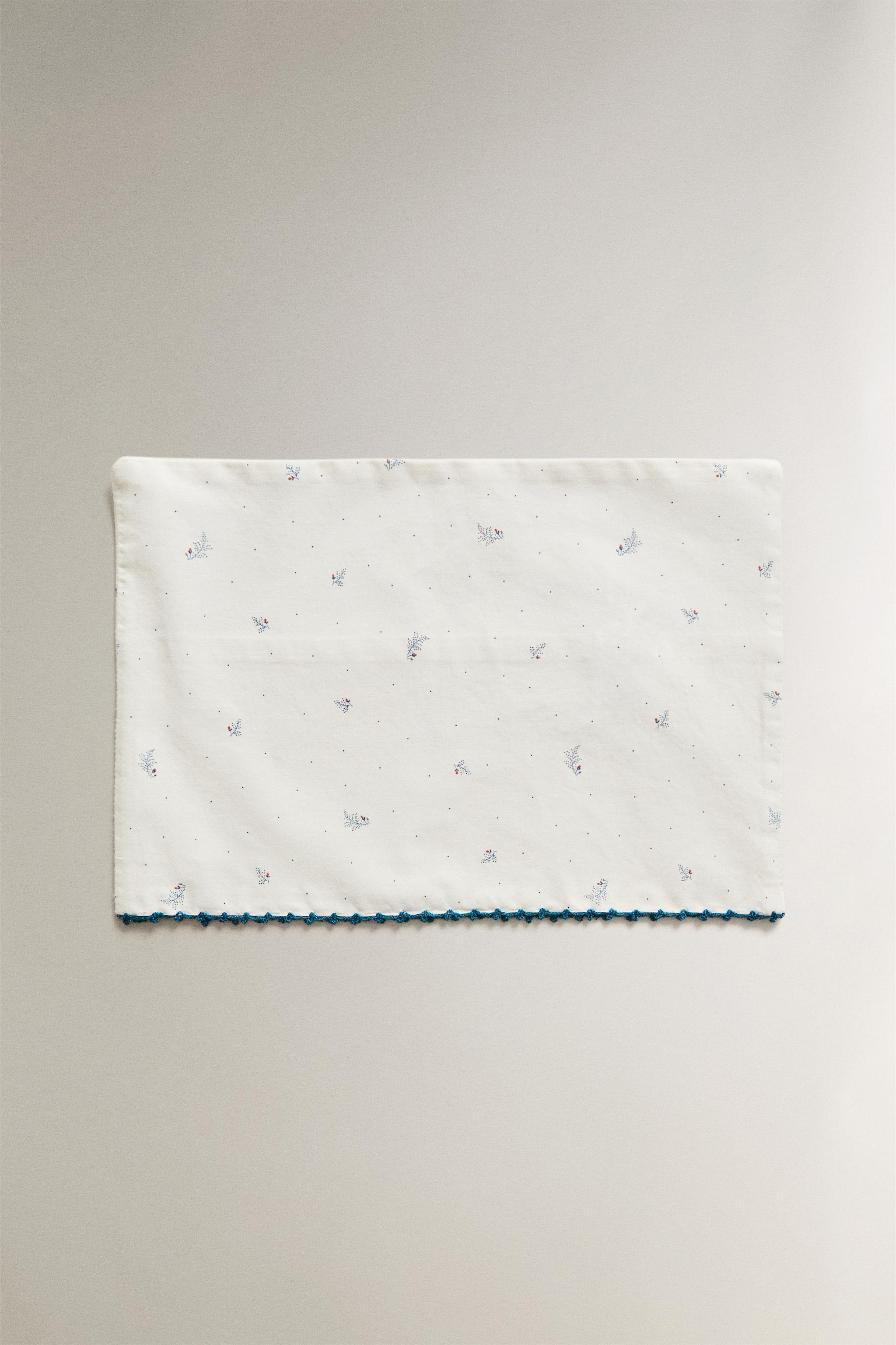 LEAF AND DOT MINICRIB SHEET SET